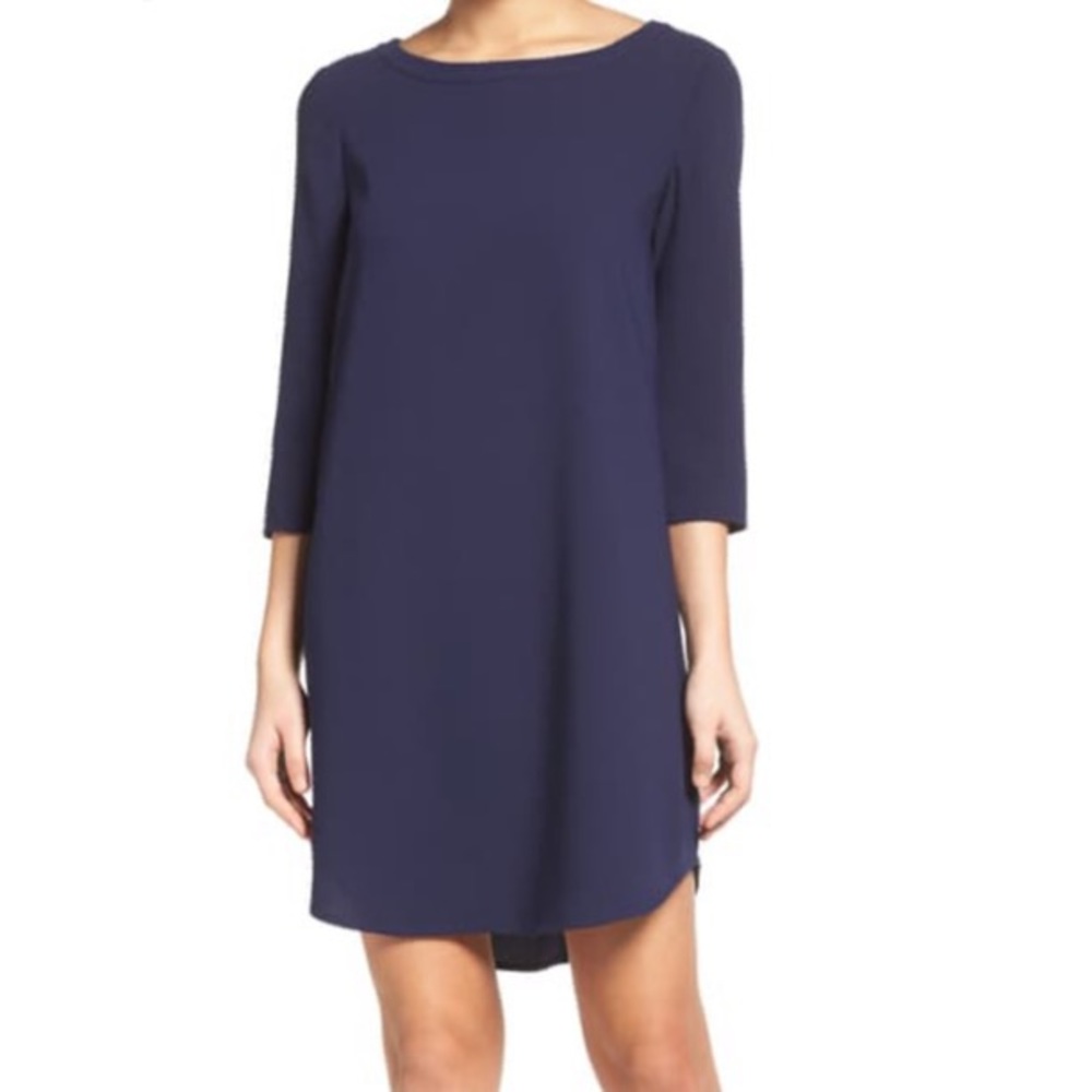 BB Dakota Dress Jazlyn Navy Size Medium NWOT